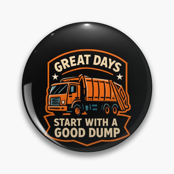 Item preview, Great Days Start With A Good Dump Garbage Trash Truck Gear designed and sold by DynamicDesign.
