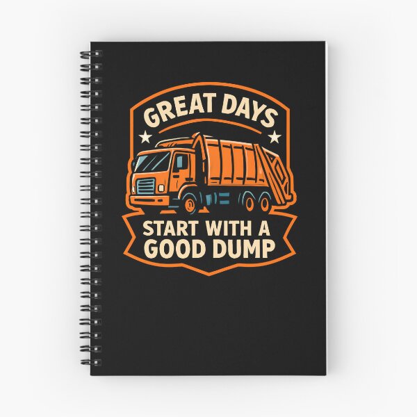 Item preview, Great Days Start With A Good Dump Garbage Trash Truck Gear designed and sold by DynamicDesign.
