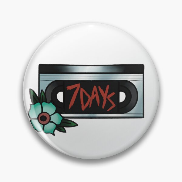 Item preview, 7 Days Haunted Horror VHS  designed and sold by sleepyheadedbb.