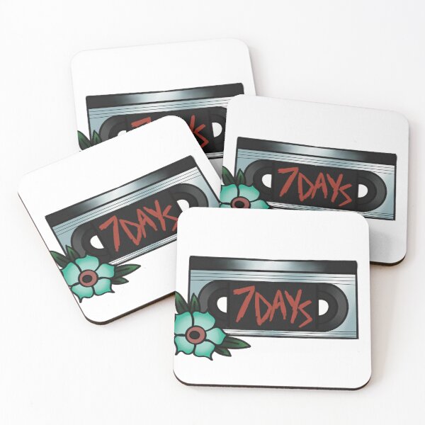 Item preview, 7 Days Haunted Horror VHS  designed and sold by sleepyheadedbb.