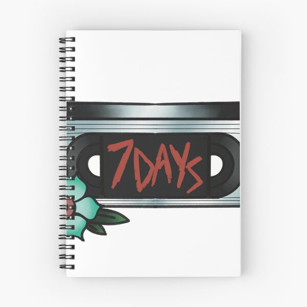 Item preview, 7 Days Haunted Horror VHS  designed and sold by sleepyheadedbb.