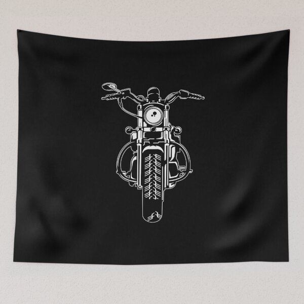 Item preview, Chopper / motorcycle 07_black white designed and sold by RollOn.