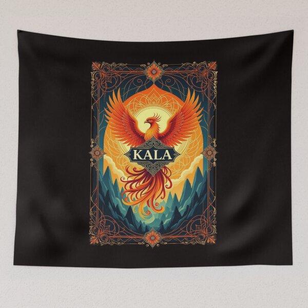 Item preview, Mythical Phoenix Bird – KALA Fire Spirit designed and sold by reeccou.
