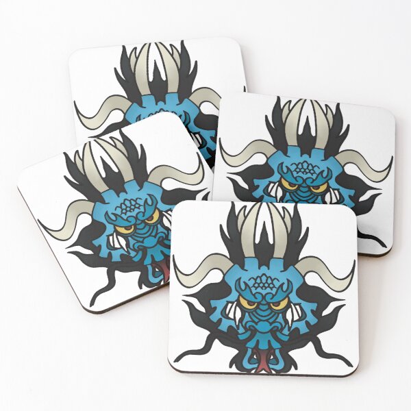 Item preview, Blue Anime Beast Pirate Dragon designed and sold by sleepyheadedbb.