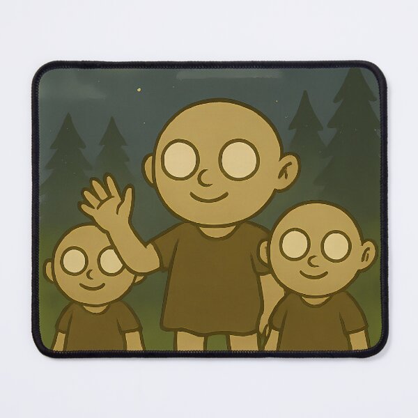 Item preview, Moon-Eyed People of Appalachia – Spooky Cute Cryptid Folklore designed and sold by designsbyhw.