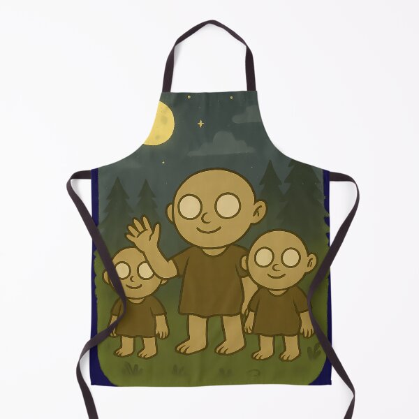Item preview, Moon-Eyed People of Appalachia – Spooky Cute Cryptid Folklore designed and sold by designsbyhw.