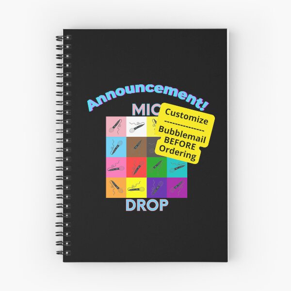 Item preview, Your Image or Announcement Mic Drop | Customized designed and sold by H3designs.