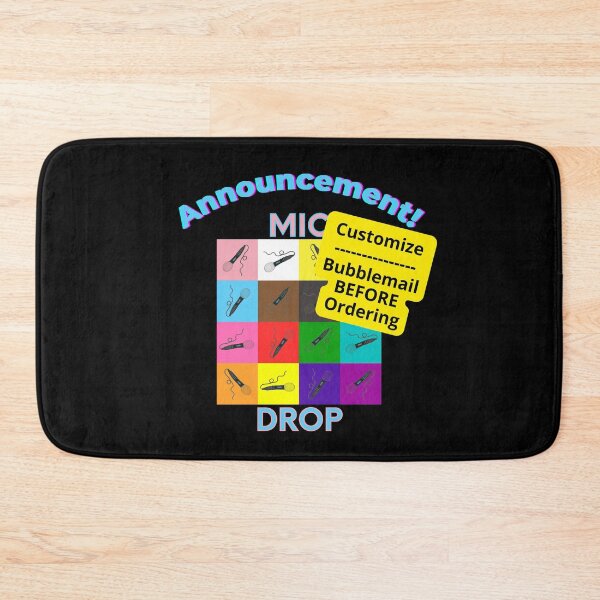 Item preview, Your Image or Announcement Mic Drop | Customized designed and sold by H3designs.