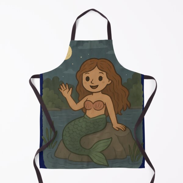 Item preview, Lorelei of the French Broad River – Spooky Cute North Carolina Cryptid designed and sold by designsbyhw.