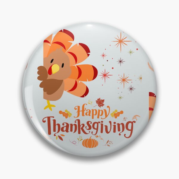 Artikelvorschau, Fröhliches Thanksgiving-Design mit süßem Truthahn | Urlaubskunst entworfen und verkauft von alkareem-ca.