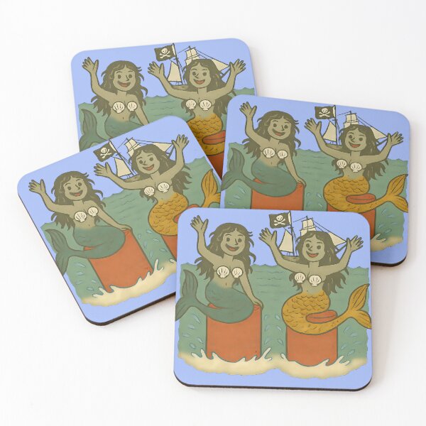 Item preview, Mermaids of the Cape Fear – Spooky Cute Coastal Folklore designed and sold by designsbyhw.