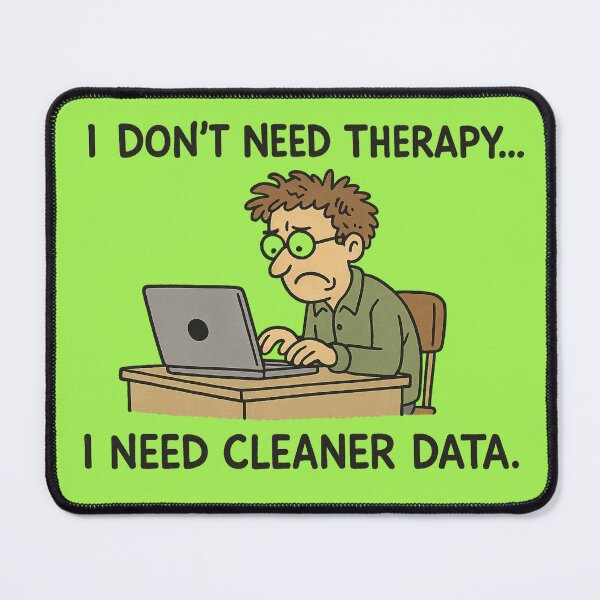 Item preview, Clean Data is an Analyst's Therapy designed and sold by artbymurray.