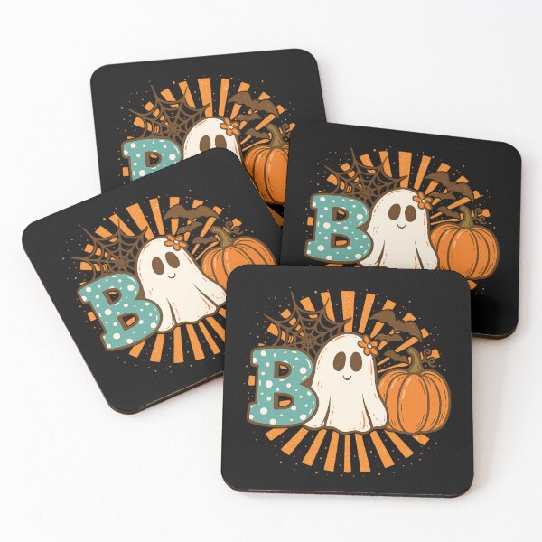 Item preview, Boo-tiful Halloween Graphic – Cute Ghost, Pumpkin  designed and sold by DailyDrivesct.