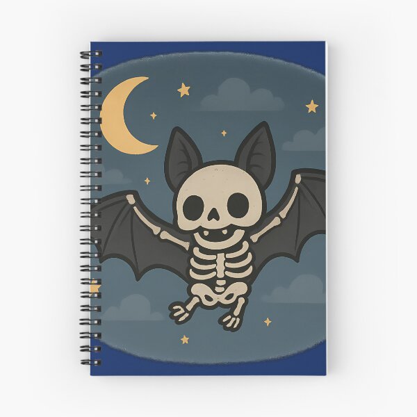 Item preview, Cute Spooky Skeleton Bat – Halloween Night Sky Design designed and sold by designsbyhw.