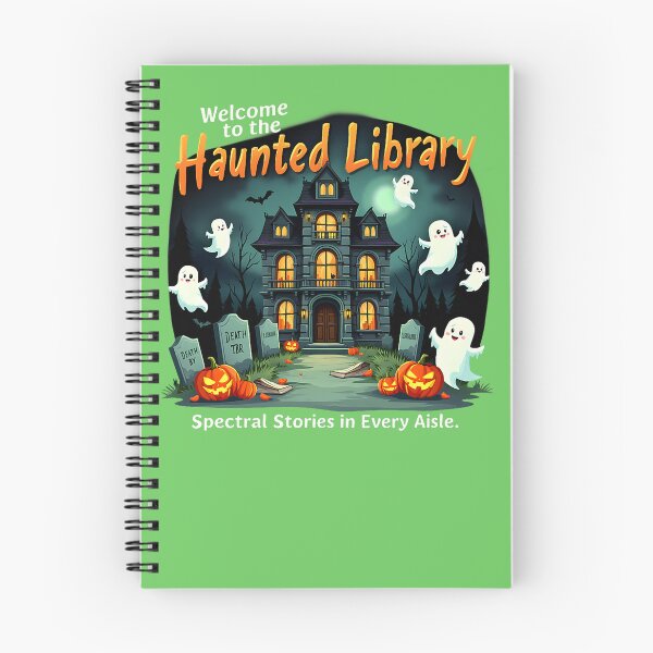 Item preview, Haunted Library designed and sold by hiramm1421.