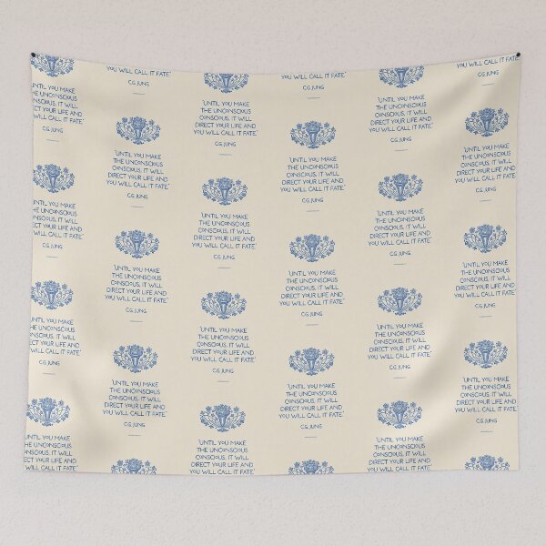 Item preview, C.G. Jung Quote – Consciousness and Fate designed and sold by Angie Cibis Graphic Design.