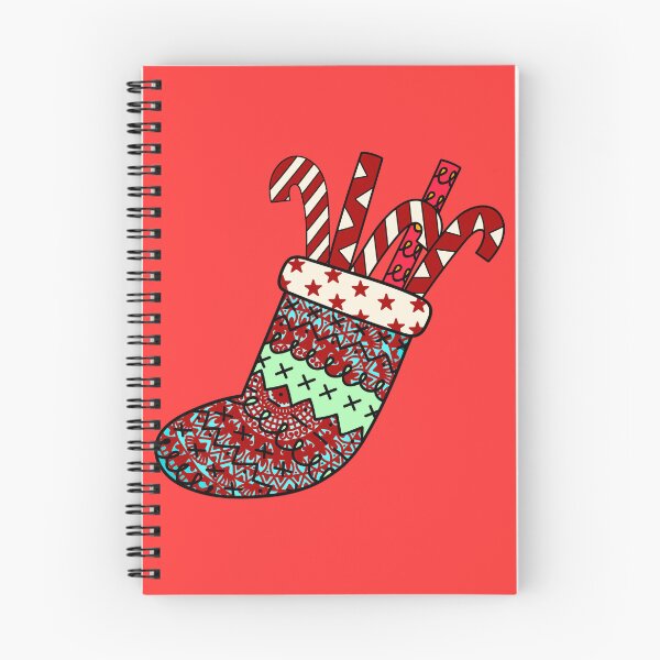 Item preview, Santa vibes Christmas mandala red cute stocking filler cozy joy happy holiday vibes designed and sold by DivineMandala.