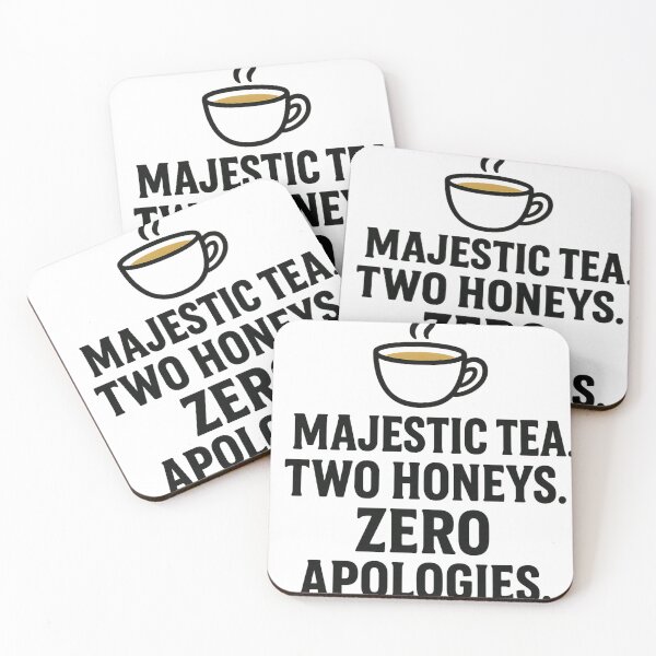 Item preview, Majestic Tea Two Honeys Zero Apologies Funny Conservative Political T-Shirt designed and sold by Kaehaniz.