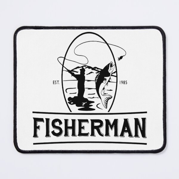 Item preview, Fisherman Graphic designed and sold by ViaARTfactory.