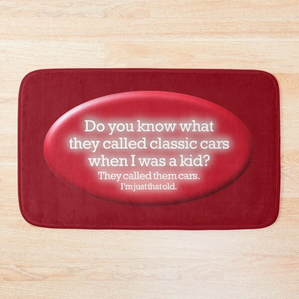 Item preview, Do you know what they called classic cars, red version designed and sold by mntimg.
