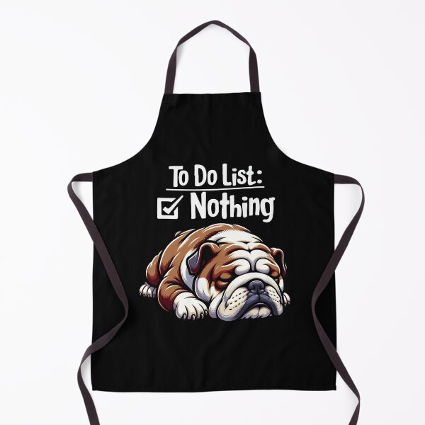 Artikelvorschau, Lustige Bulldogge Faule To-Do-Liste Nichts Tierliebhaber Mama Papa Kinder entworfen und verkauft von rafaeltto.