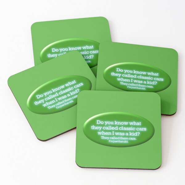 Item preview, Do you know what they called classic cars, green version designed and sold by mntimg.