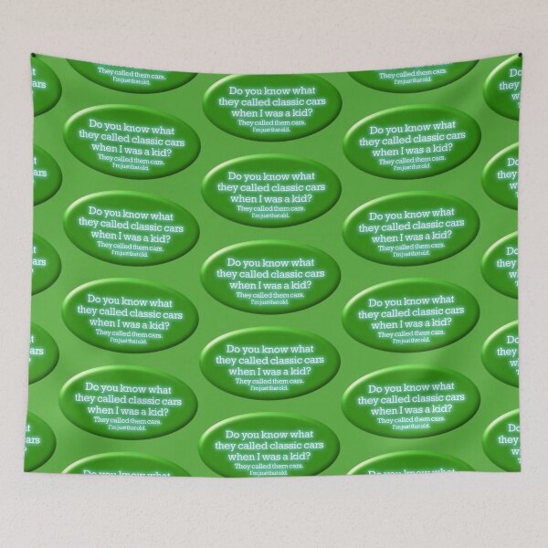 Item preview, Do you know what they called classic cars, green version designed and sold by mntimg.