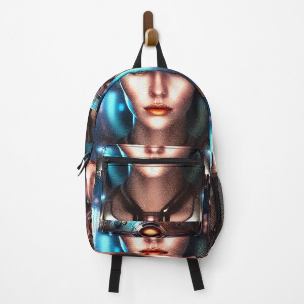 Item preview, Cyborg woman connected to the hyperspace network designed and sold by DibuHumor.