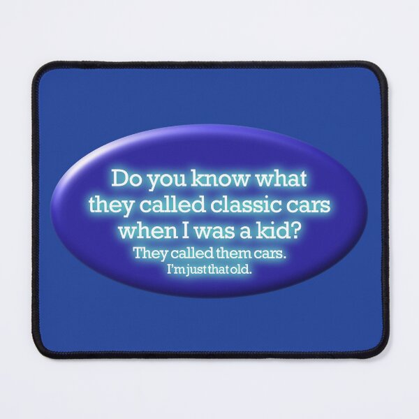 Item preview, Do you know what they called classic cars, blue version designed and sold by mntimg.
