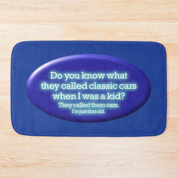 Item preview, Do you know what they called classic cars, blue version designed and sold by mntimg.