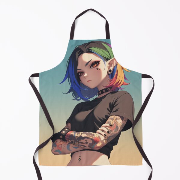 Artikelvorschau, Goth Regenbogenfee entworfen und verkauft von CursedbyLilith.