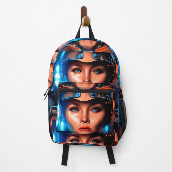 Item preview, Face of a beautiful female fighter pilot of a spaceship from the future designed and sold by DibuHumor.