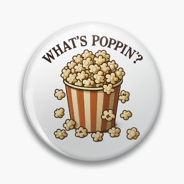 Item preview, What's Poppin' Popcorn Movie Theater Love Popcorn Gear designed and sold by DynamicDesign.