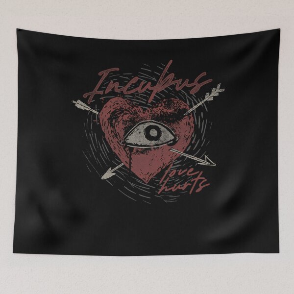 Item preview, Incubus Love Hurts For Rock Music Lovers, Gift For Men, For Women designed and sold by BreannaSouther.