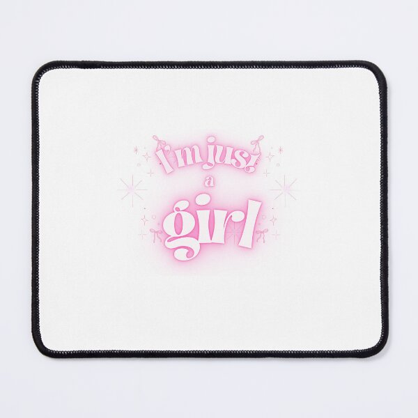 Item preview, "I'm Just A Girl" Quote designed and sold by GemSea.