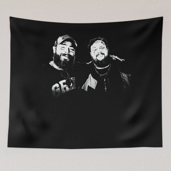 Item preview, Post Malone Jelly Roll Concert Posty Tour Signature Shirt Retro Vintage 90S Country Album Cover designed and sold by BreannaSouther.