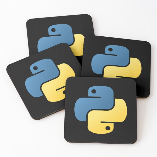Item preview, Official Python Logo Black designed and sold by DAVIS-yby.