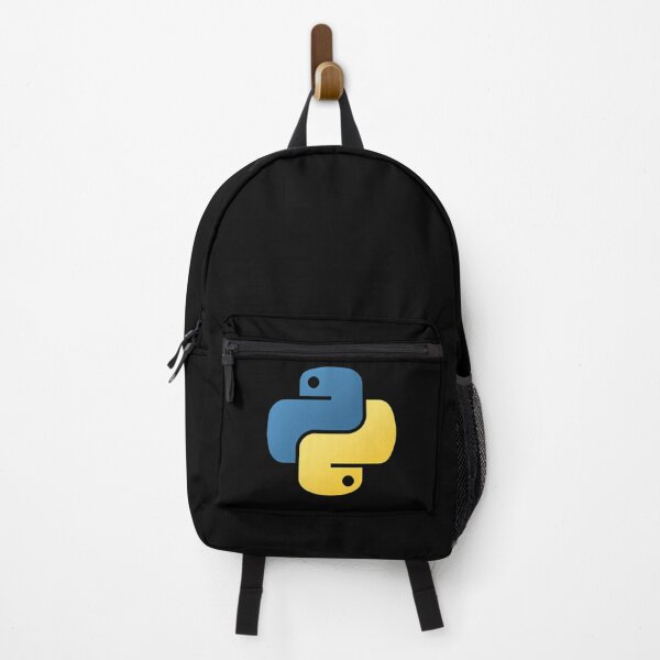 Artikelvorschau, Offizielles Python-Logo in Schwarz entworfen und verkauft von DAVIS-yby.