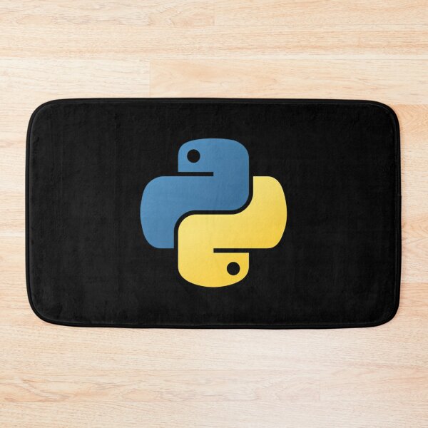 Item preview, Official Python Logo Black designed and sold by DAVIS-yby.