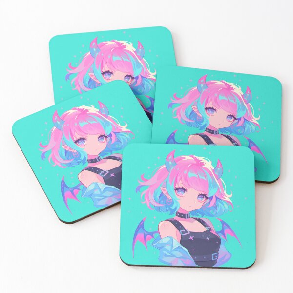 Item preview, Kawaii Demon Girl designed and sold by CursedbyLilith.