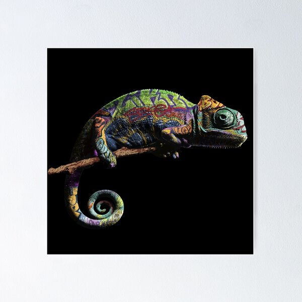 Item preview, Street Art Graffiti Chameleon designed and sold by Danil Kozik.
