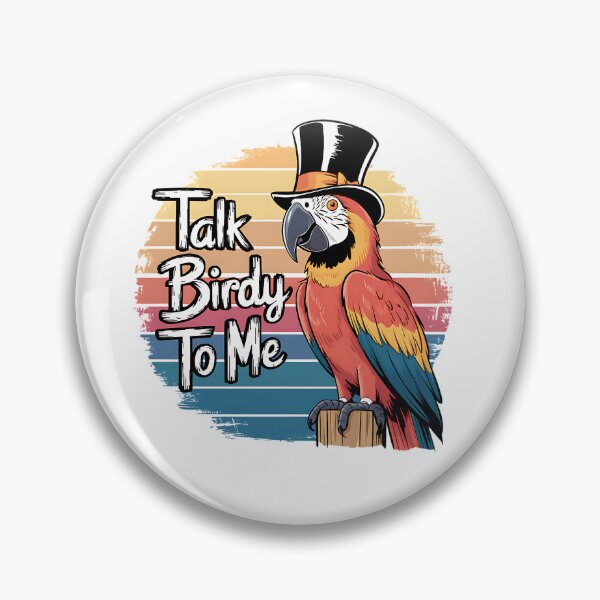 Item preview, Talking Parrot – Retro Playful Tropical Animal Funny Design designed and sold by Taans-Creation.