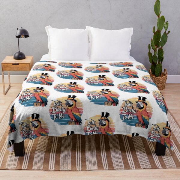 Item preview, Talking Parrot – Retro Playful Tropical Animal Funny Design designed and sold by Taans-Creation.