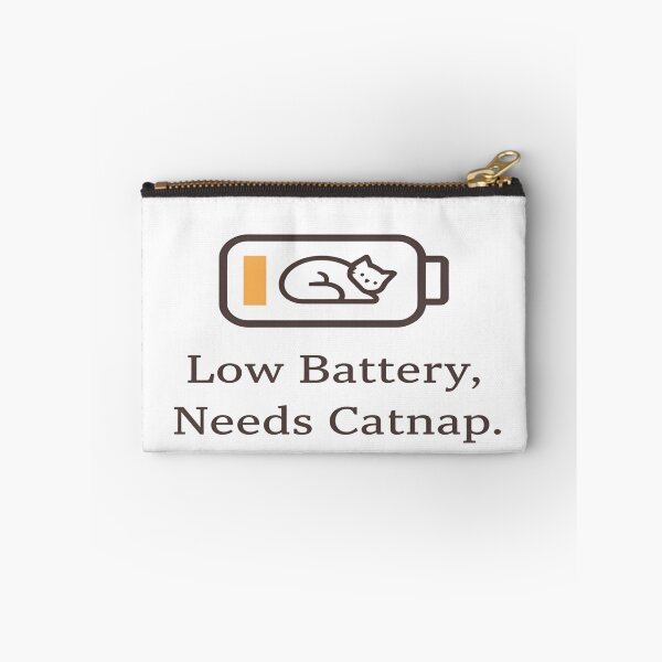 Item preview, Low Battery, Needs Catnap designed and sold by clc7000.