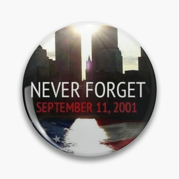 Item preview, NEVER FORGET 9/11 STICKER designed and sold by annabanana1444.