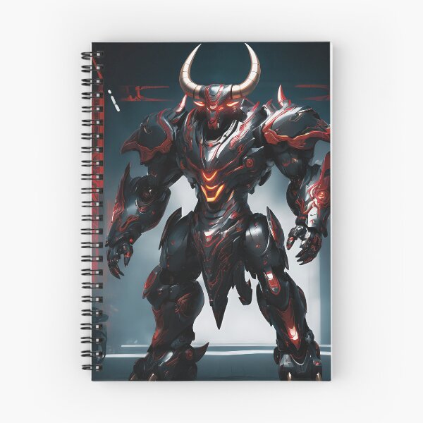 Item preview, Legendary robotic warrior with futuristic bull form. designed and sold by MissYouONLY.