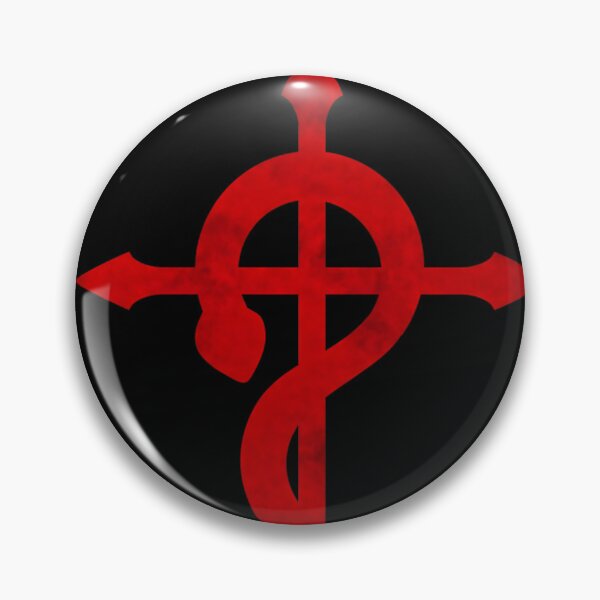 Item preview, Logotipo rojo de Fullmetal Alchemist designed and sold by RonaldAndersefd.