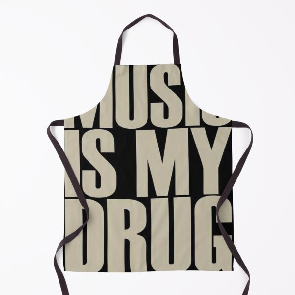 Item preview, Music Is My Drug – Bold Typography Design for Music Lovers designed and sold by karlosws.