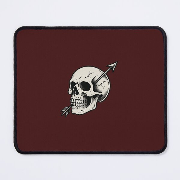 Item preview, "Arrow Through the Skull – Dark Tattoo Art" designed and sold by Supergenio.
