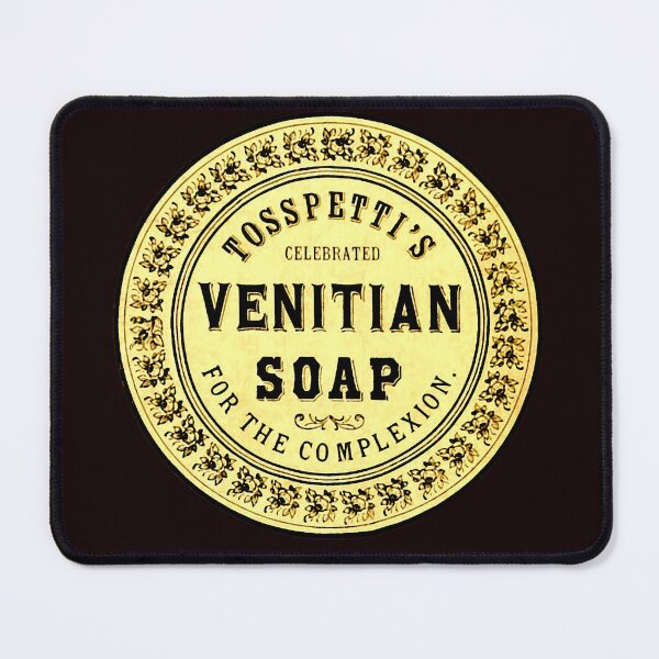 Item preview, Venitian Soap Label designed and sold by ViaARTfactory.